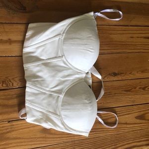 Corset white large size